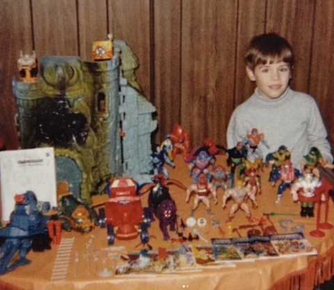 Childhood Masters of the Universe collection photo